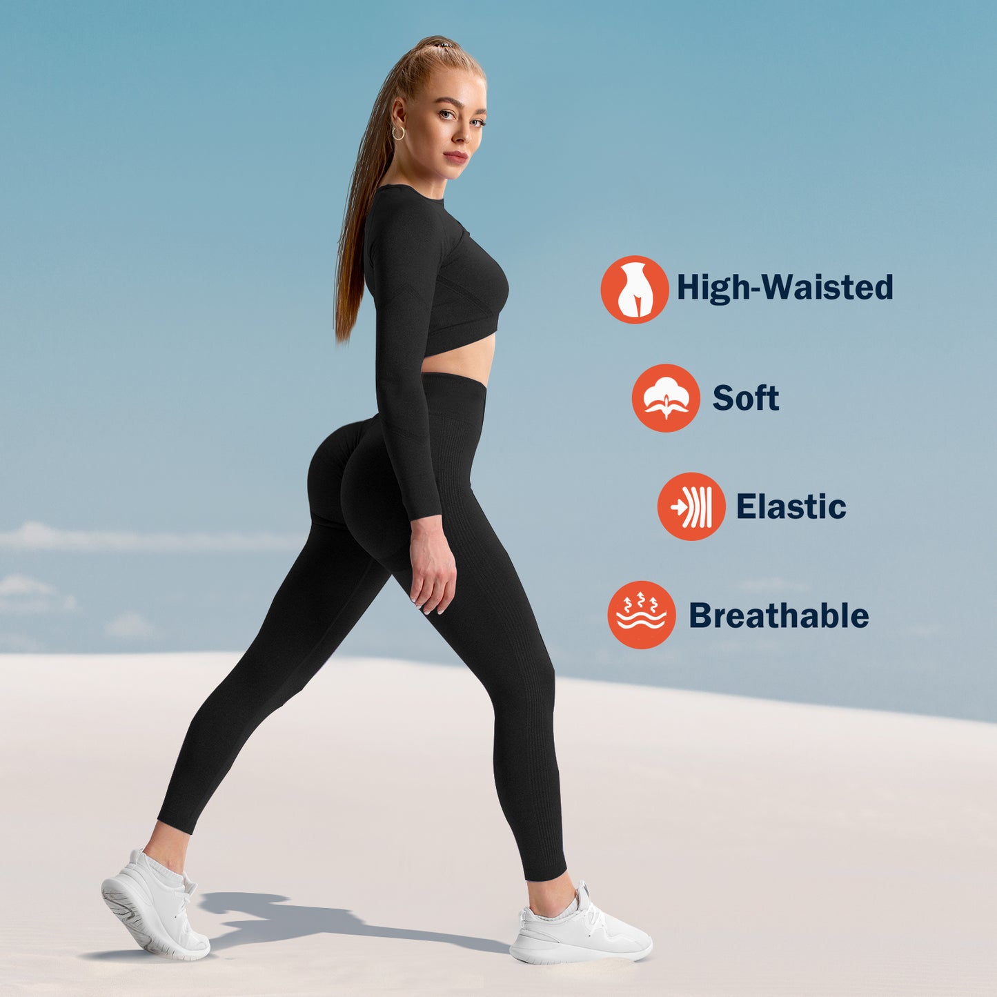 Seamless Butt Lifting Leggings for Women